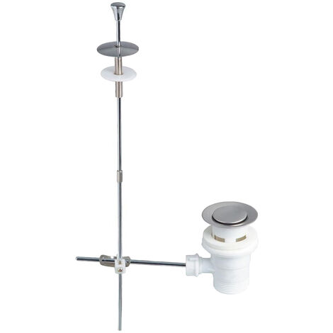 Bonde Lavabo Ø63 à tirette en plastique - Wirquin Pro (1/2)