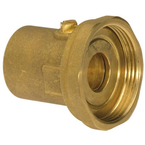 Thermador – Vanne à sphère d'isolement pour circulateur G 1'1/2 – Sortie 1' F à écrou tournant – Laiton pour isolation efficace – Systèmes de circulation d'eau