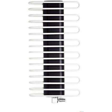 Sèche-serviette mixte SANAGA Black/White textured Réversible 1000W