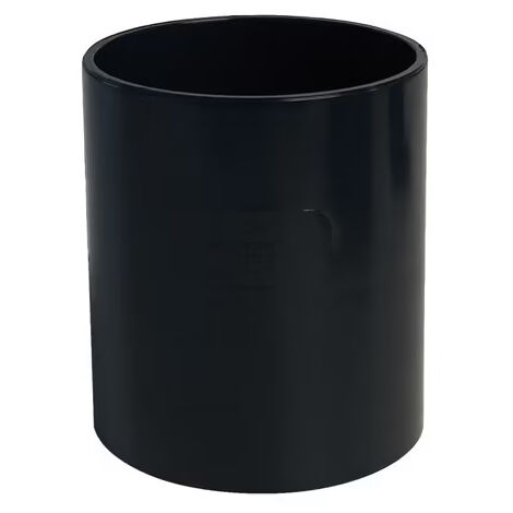 First Plast – Manchon PVC pour tube de descente Ø80 – Couleur anthracite – Raccord pour gouttière – Évacuation efficace des eaux pluviales