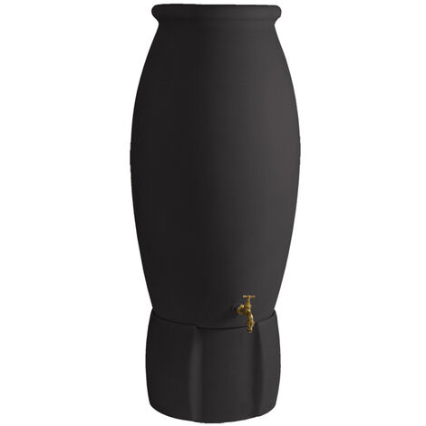 Récupérateur à eau rotomoulé Jarre 235 litres anthracite (1/2)