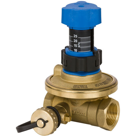 Vanne d'équilibrage automatique sans isolation Type ASV-PV régulateur deltaP 5 à 25 kPa - DN 50 - Filetage Femelle G2" (50/60) - Danfoss (1/2)