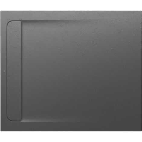 Receveur de douche extra plat en Stonex® Aquos - 1000x900mm - Onyx (1/2)
