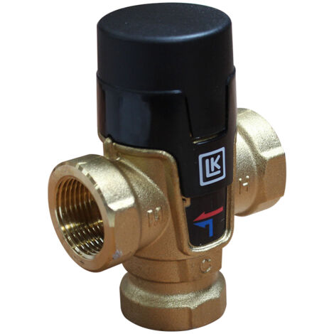 Mitigeur thermostatique domestique MTL en L - Femelle 3/4" (20/27) - température 35-65°C - Thermador (1/5)