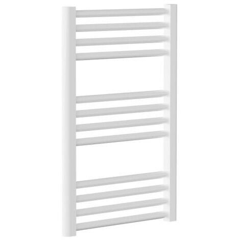 Sèche-serviettes eau chaude NF Mahana - 600 x 1775 mm - 858W - Raccordement central - Thermador (1/2)