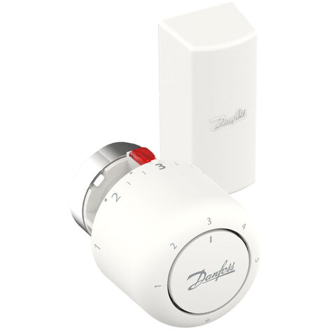 Tête thermostatique Aero pour ancien corps Danfoss RA/V, technologie gaz, avec sonde déportée - Danfoss