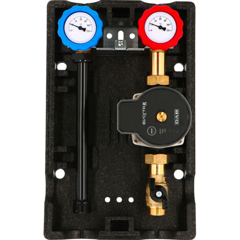 Groupe hydraulique MODULFIT direct avec circulateur - DN25 - Thermador