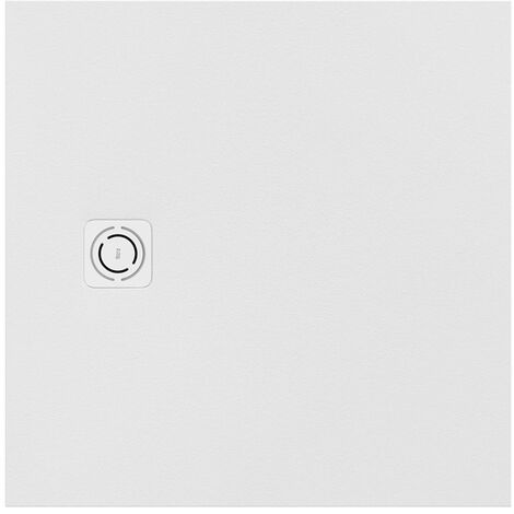 Roca – Receveur de douche extra plat Stonex 'Terran-N' 900x900mm – Grille 'Twist' – Hauteur 28mm – Installation moderne et élégante (1/3)