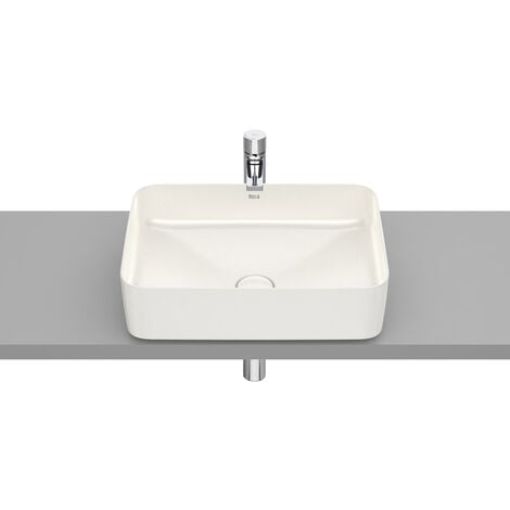Vasque à poser en fineceramic Inspira Square - 500x370x140mm - beige