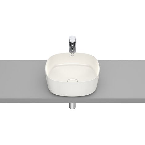 Vasque à poser en fineceramic Inspira Soft - 370x370x140mm - beige