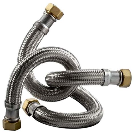 Flexible chauffage Inox Øintér.32,5mm - Femelle/Femelle 1"1/4 - 1000mm - EXTRA TWIST