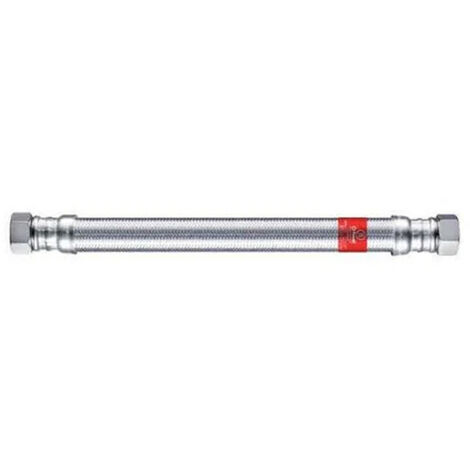 Flexible sanitaire Inox Øintér.13mm - Femelle Femelle 1/2" (15/21) - 2000mm - TAQ SUPER
