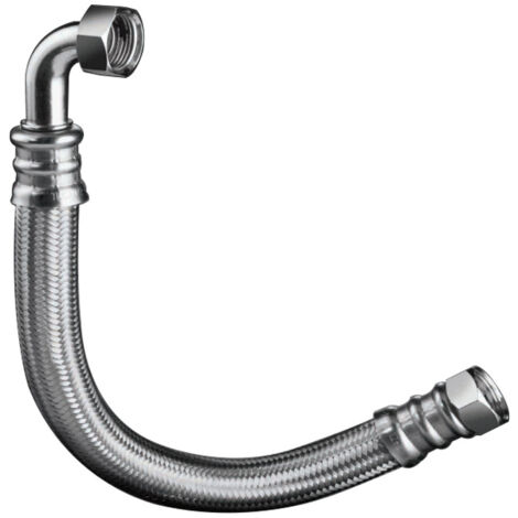 Tucai – Flexible chauffage central 1000mm – Filetage femelle 1' (26 x 34) – Pression max 10 bars – Inox A2 pour installations sanitaires - FF26X34