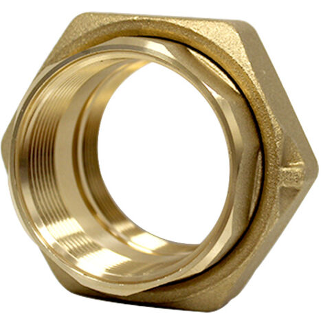 Raccord union laiton droit 3 pièces Femelle Femelle 2" (1/4)