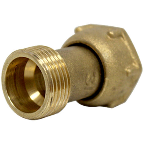 Rallonge Droite (Compteur) 3/4'' Mâle - écrou prisonnier Femelle 3/4" (1/3)