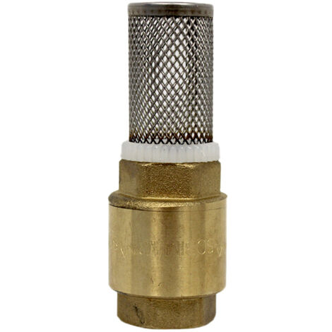 Clapet anti-retour Femelle-Femelle 1/2'' (15/21) + Filtre Inox (crépine) 1/2'' (15/21) - Sans ACS