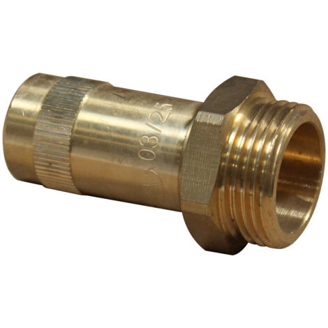 Anti-Bélier à ressort 1" (26/34) Mâle - Laiton ACS - Thermador