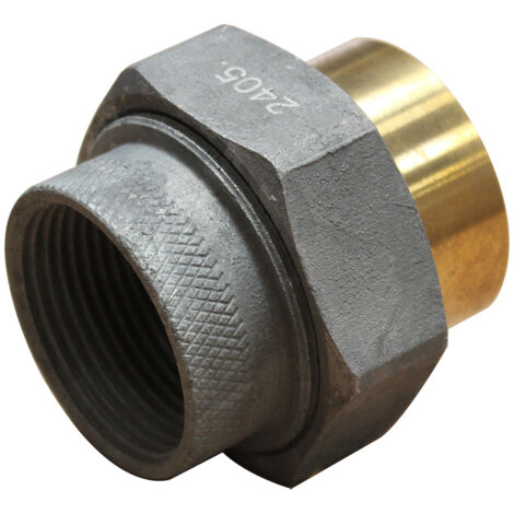 Raccord Isolant diélectrique 1"1/4 (33/42) Femelle Femelle pour Chauffe-Eau - Thermador