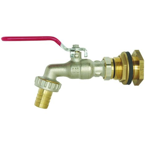 Kit complet récupérateur eau de pluie - Robinet et raccord pour cuve 200/500l