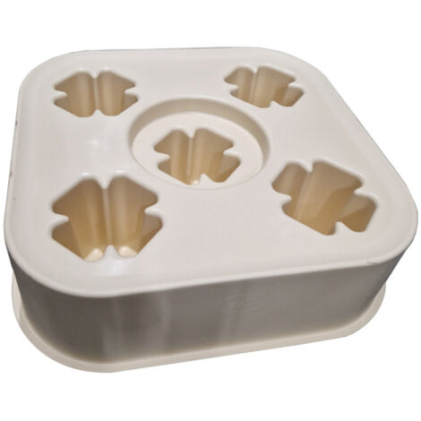 Socle récupérateur (UB02421) à eau Cubique 1000 litres - Beige