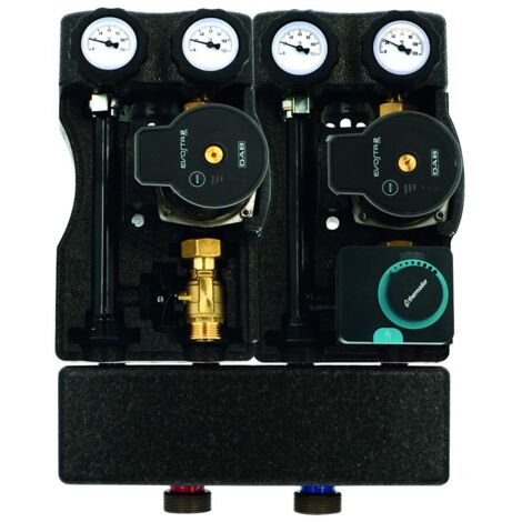 Groupe hydraulique MODULFIT PREMIUM COMPACT XS direct - mélangé avec circulateur et collecteur - Thermador