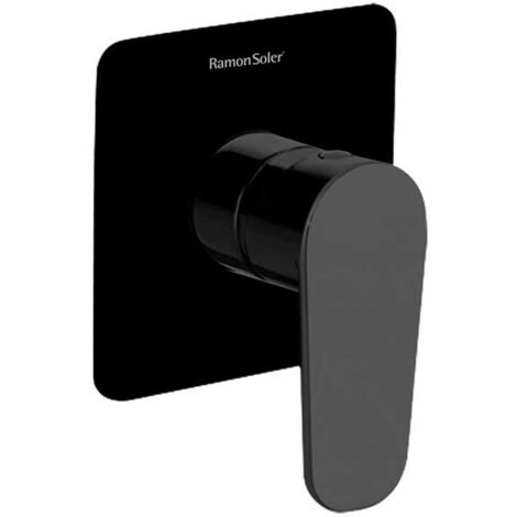 Mitigeur de douche à encastrer 1 voie ALEXIA, Noir Mat - 361801SNM (1/2)