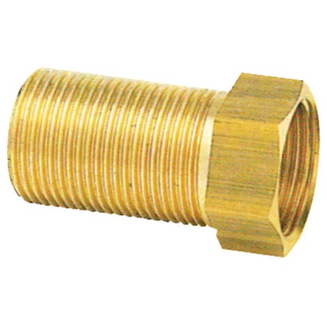 Rallonge laiton filetée Mâle Femelle 1" (26/34) - Longueur 40 mm - Thermador