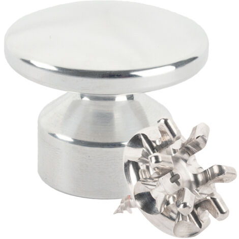 Kit de Fixation : Vis placo Longueur 16 mm Alu + Grande Patère convexe Alu - L'Attachante (1/5)
