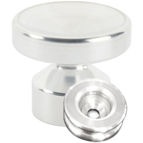 Kit de Fixation : Rondelle multi-matériaux Alu + Grande Patère concave Alu - L'Attachante (1/5)