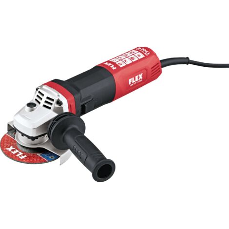 Flex – Meuleuse d'angle 1700W avec frein et variateur Ø125mm – Démarrage progressif – Protection contre surcharge – 447668 - LBE 17-11 (1/7)
