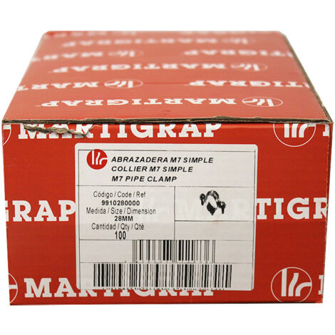 100 colliers simple M7 x 150 - Tube Ø28 - Arcanaute (1/4)