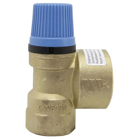 Watts – Soupape de sécurité sanitaire 10 bar – Sortie majorée femelle 1/2' (15/21) et 3/4' (20/27) – Laiton pour installations sanitaires (1/3)