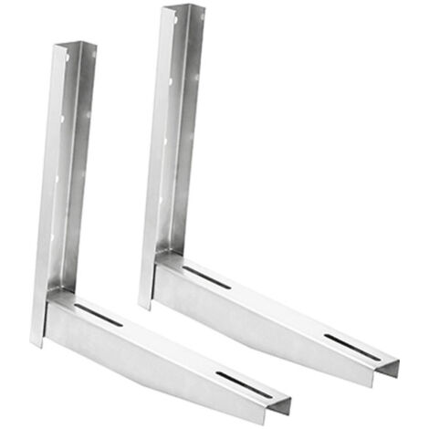 Jeu support appareil air conditionné (soudé) Inox AISI 316 - 600 x 600 mm ép. 2 mm - Arcanaute (1/2)