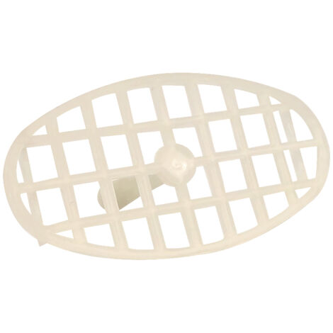 Grille poussoir ovale de rechange pour Sanibroyeur et Sanipompe SFA (1/3)
