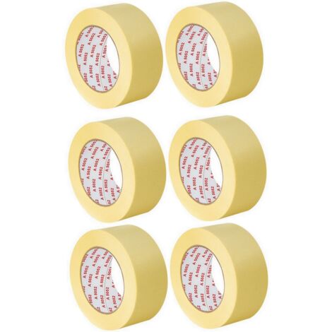 Lot de 6 rubans de masquage 50 m x 50 mm - Arcanaute (1/2)