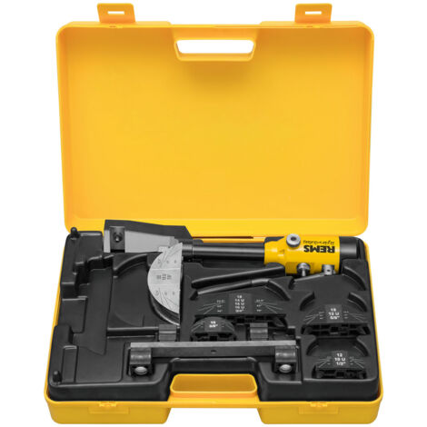 Rems – Cintreuse arbalète hydraulique Hydro-Swing CU FRIGO Ø 10-32 mm – Cintrage jusqu’à 90° – Mécanisme oléohydraulique – Valise robuste (1/5)
