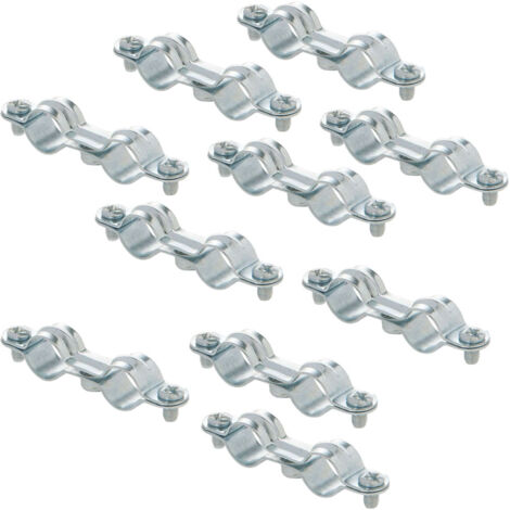 10 colliers double M7x150 - Tube Ø14 - Arcanaute (1/2)