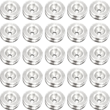 Lot de 25 Rondelles Multi-matériaux Alu - L'Attachante (1/3)