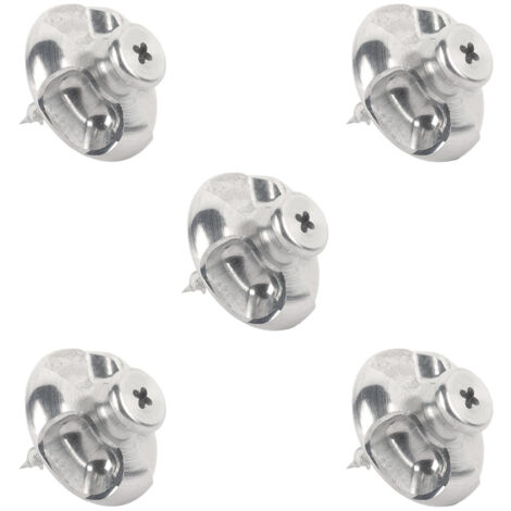 Lot de 5 Fixations tableau vis Placo Alu - L'Attachante (1/5)
