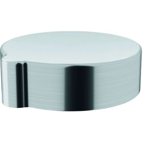 Bouton rotatif rond inox satiné Ø35 mm – Mécanisme fluide – Compatible éviers Franke – Durabilité garantie 2 ans (1/3)