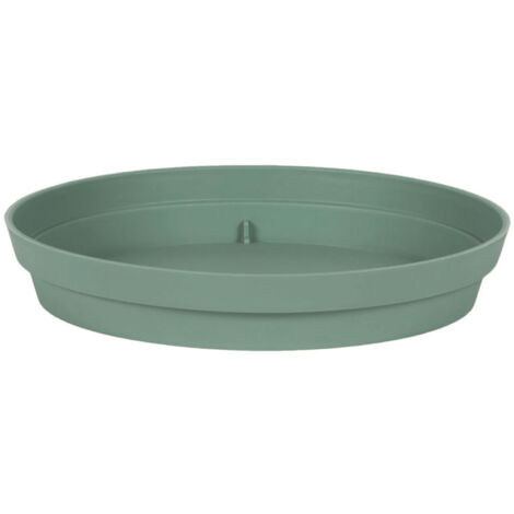 EDA – Soucoupe pour pot Ø 80 cm – Diamètre 54 cm – Vert laurier – Polypropylène – Fabrication française