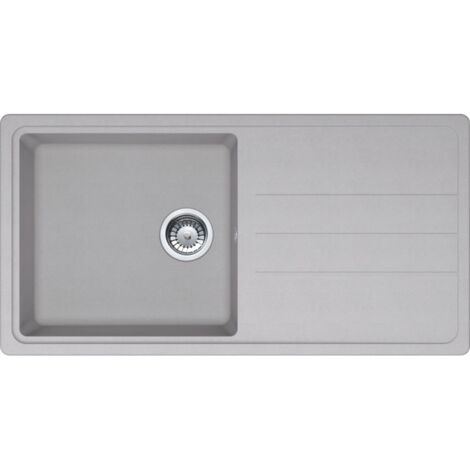 Évier Opale 611-97 Tectonite - Platinum - 970 x 500 x 200 mm - sous-meuble 60 cm - vidage manuel - Franke (1/2)