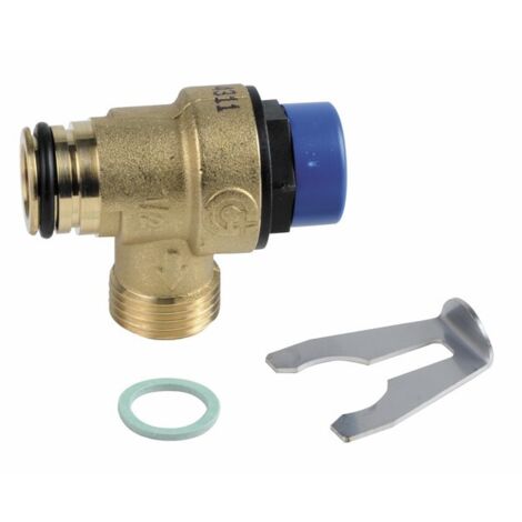 Diff – Soupape chauffage central 10b – Pression max 10 bars – Filetage sortie 3/4" – Remplacement pour Saunier Duval