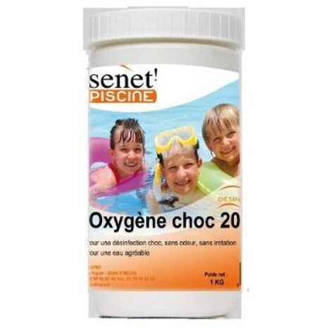Oxygène actif pour Spa - Boite de 1 Kg - SENET Piscine et SPA (1/3)