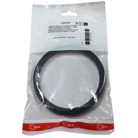 Joint à lèvre Ø extérieur 130 mm de rechange pour De Dietrich Chappée 300019004