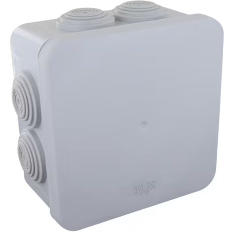 Boîte de dérivation à membrane étanche 650° OPTIBOX IP55 100 x 100 x 45 mm - BLM