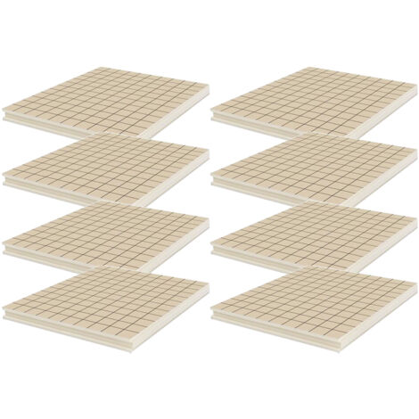 Dalle lisse polyuréthane R2,40, Ep.52 mm - Lot de 8 dalles (9,36 m²)