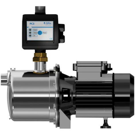 Pompe à jet de surface SANIJET 5-55 PC3 avec commande de pression pour eau claire et eau de pluie - SFA (1/4)