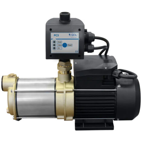 Pompe centrifuge SaniMHP 4-40 PC3 horizontale multicellulaire avec commande de pression - polyvalente en eaux claires - SFA (1/4)