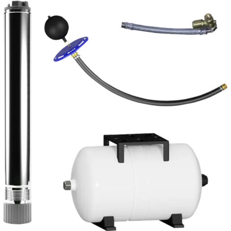 Pompe submersible multicellulaire Saniwell 4-50 IPC-FB 4" entièrement automatique avec commande de pression intégrée - SFA (1/4)